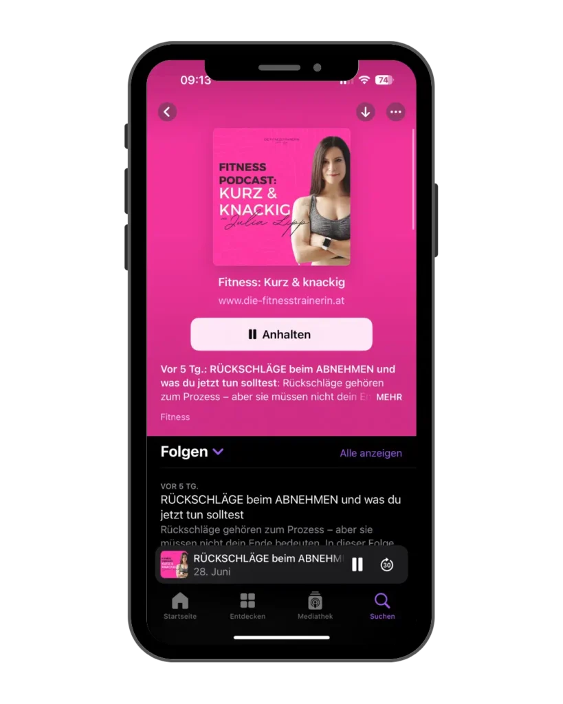 Selfmade Body Podcast iPhone